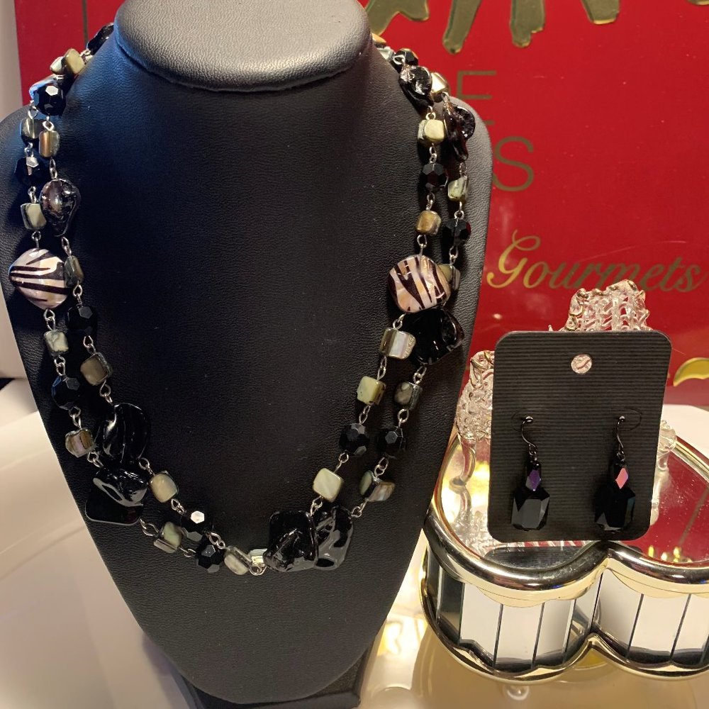 Necklace with Earrings